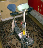 Stacionárny bicykel ako nabíjačka autobatérie – fotka 2